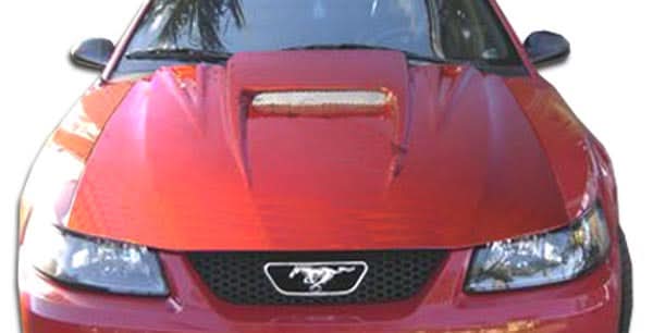 1999-2004 Ford Mustang Spyder 3 Style Hood - FRP