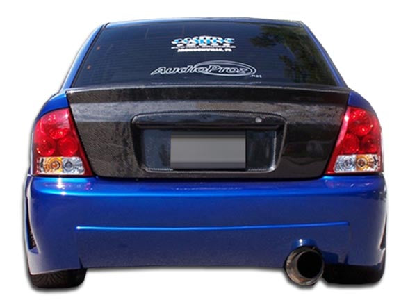 1999-2003 Mazda Protege B-2 Style Rear Bumper Cover - FRP
