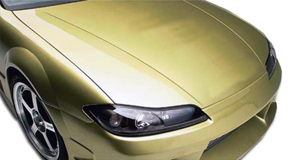 1999-2002 Nissan Silvia S15 OEM Look Hood - 1 Piece - FRP