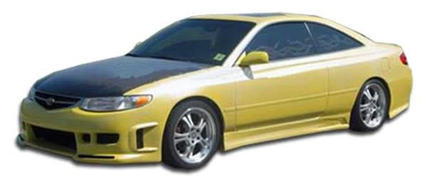 1999-2003 Toyota Solara VIP Style Side Skirts Rocker Panels - FRP