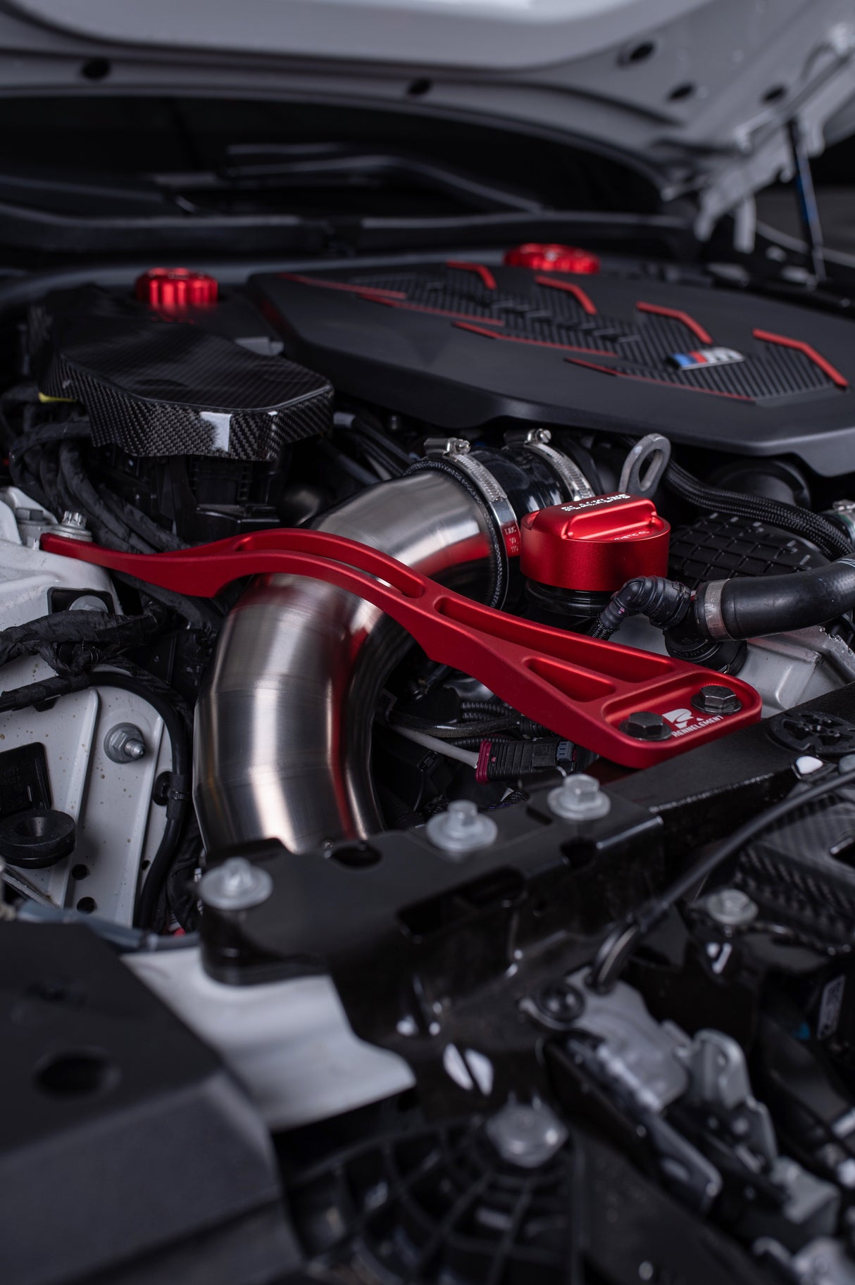 RENNELEMENT G90/G99 M5 3.5” Titanium Front Mount Intake System