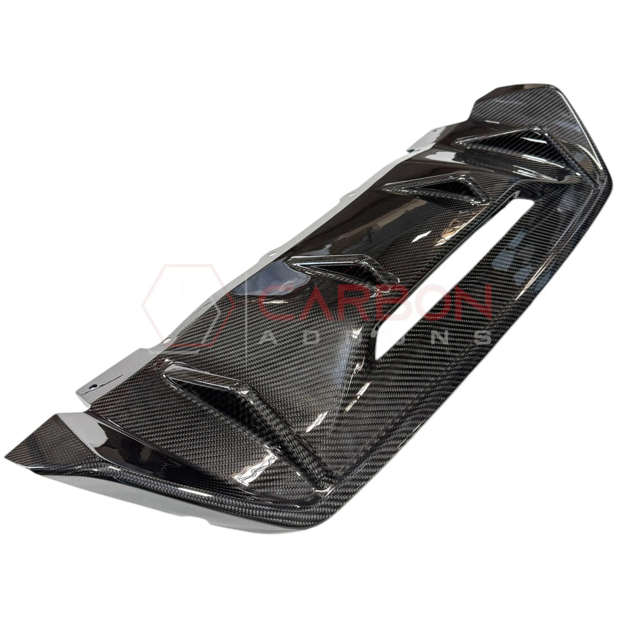 2024+ S650 Mustang Real Carbon Fiber Rear Diffuser
