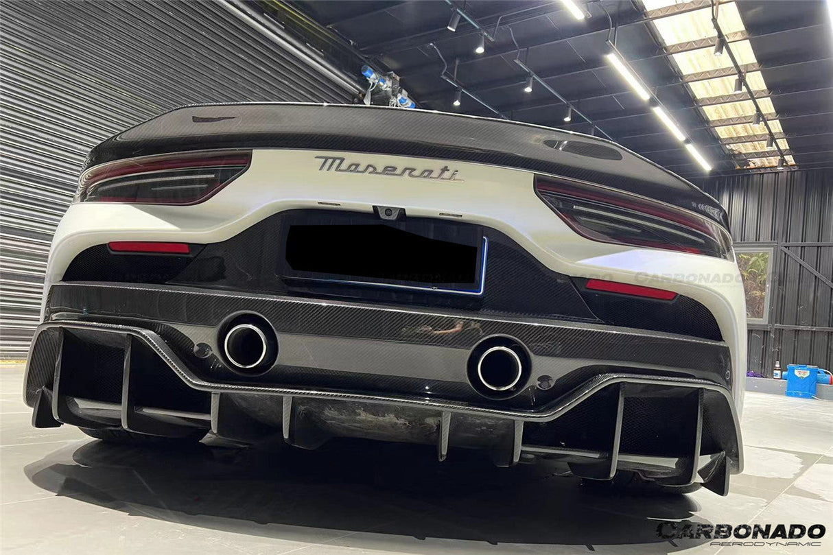 2020-UP Maserati MC20 MCPura SVD Style Dry Carbon Fiber Trunk Spoiler Wing