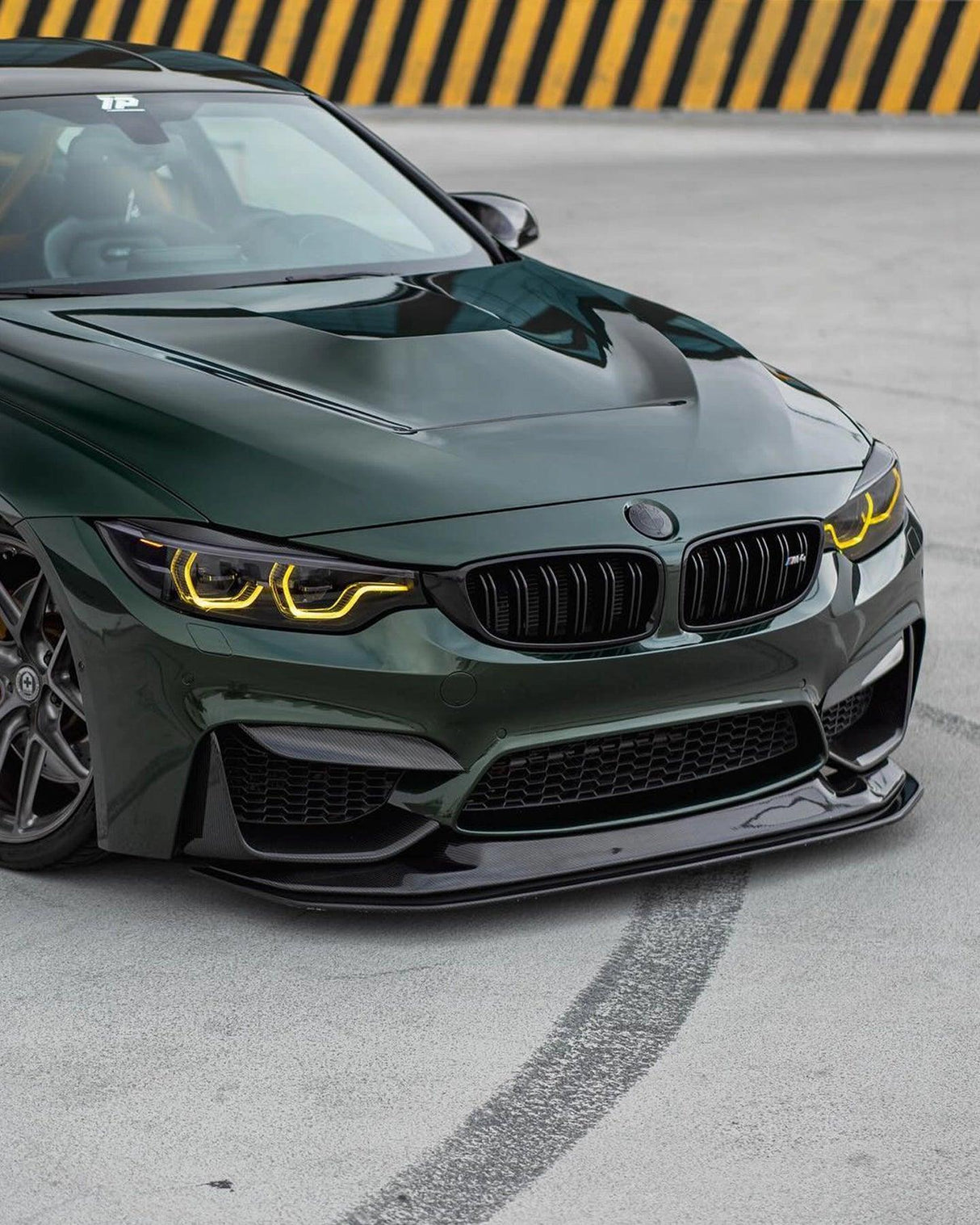 BMW 3 Series F80 M3 F82 F83 M4 GTS Style Carbon Fiber Front Lip (2015 - 2021) - K2 Industries