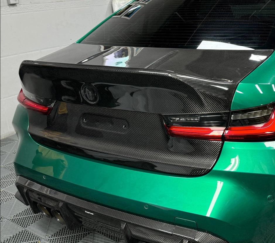 BMW 3 Series G80 M3 CSL Style Carbon Fiber Trunk (2019+) - K2 Industries