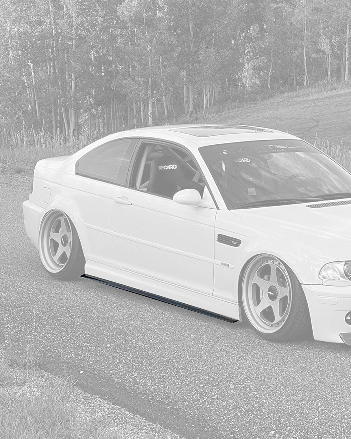 BMW 3 Series E46 M3 DP Style Carbon Fiber Side Skirts (2001 - 2006) - K2 Industries