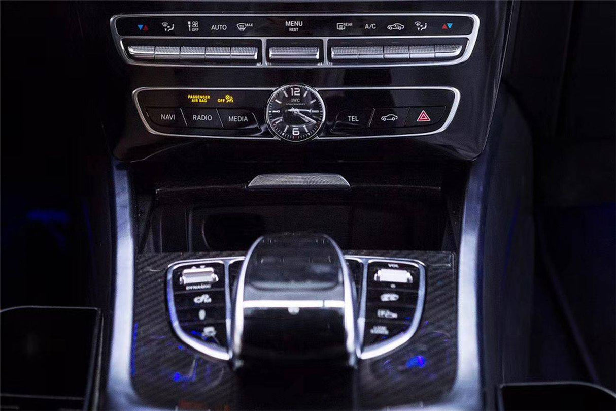 2019-2022 Mercedes Benz G Wagon W464 Dry Carbon Fiber Center Console Carbonado (OE) Fits: G550, G63 AMG