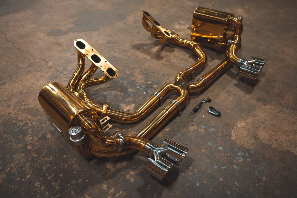 Valvetronic Valved Sport Exhaust System for Porsche 997 Carrera