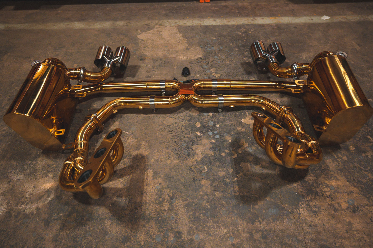 Valvetronic Valved Sport Exhaust System for Porsche 997 Carrera