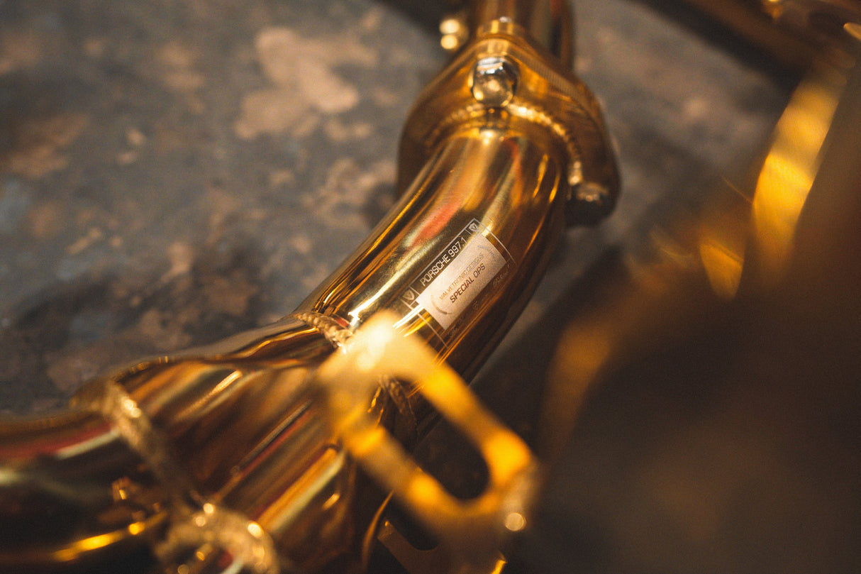 Valvetronic Valved Sport Exhaust System for Porsche 997 Carrera