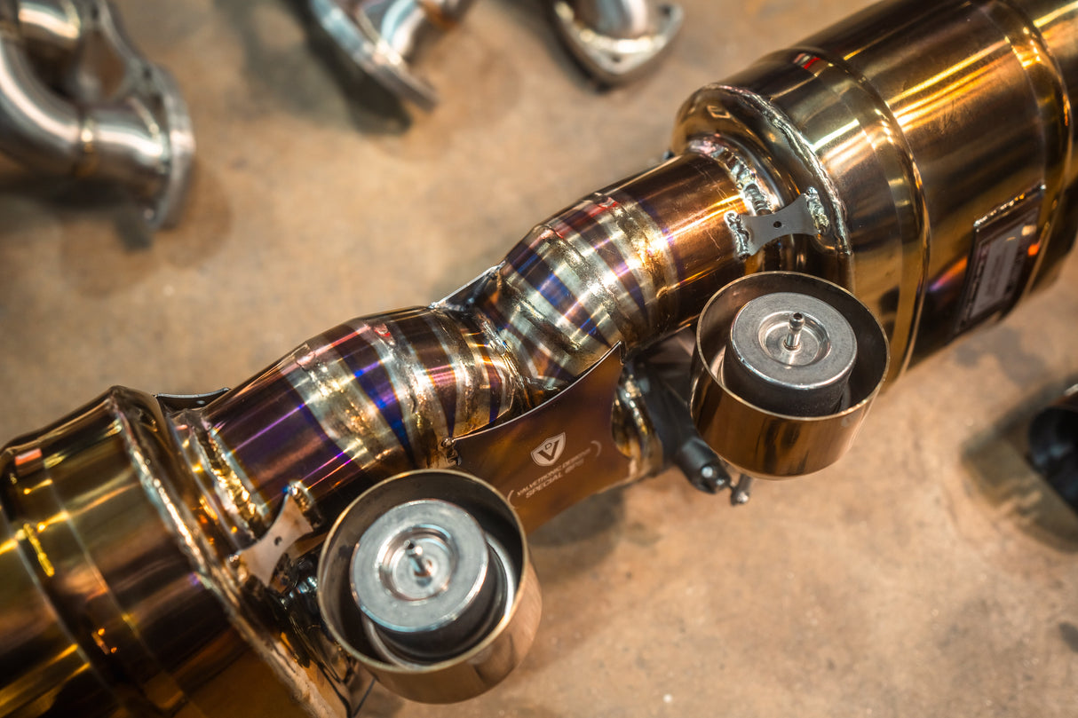 Valvetronic Valved Race Exhaust System for Porsche 911 Turbo 991.1 / 991.2