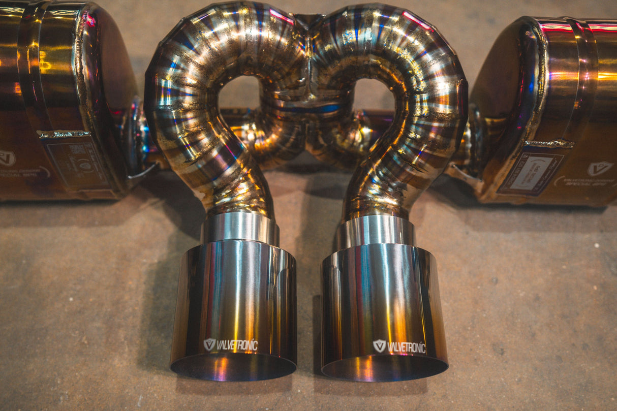 Valvetronic Valved Sport Exhaust System for Porsche GT3/RS 991.1 / 991.2