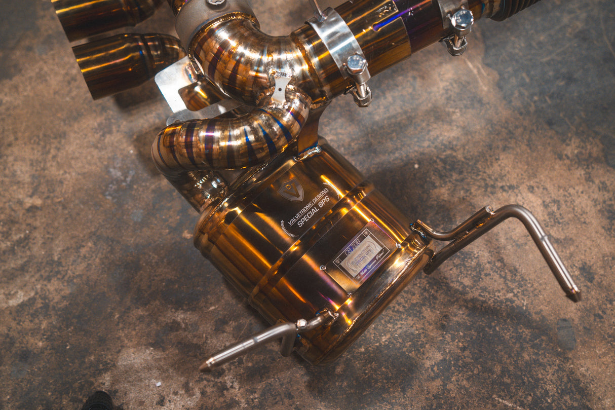 Chevrolet Corvette C8 Z06 Valved Sport Exhaust System