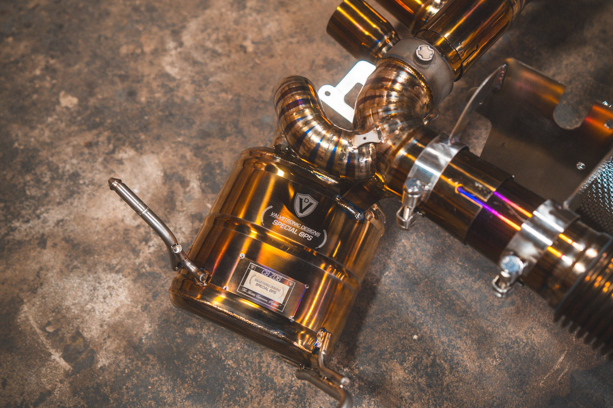 Chevrolet Corvette C8 Z06 Valved Sport Exhaust System