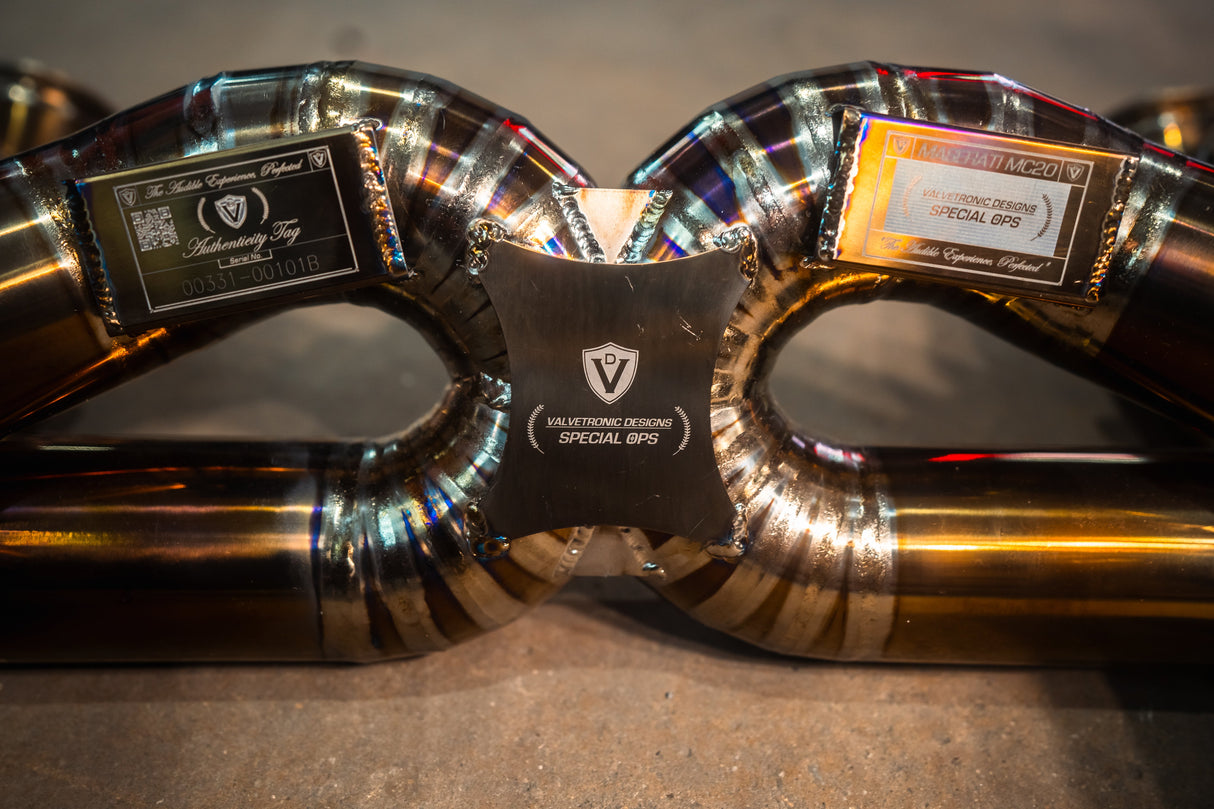 Maserati MC20 Valved Sport Exhaust system