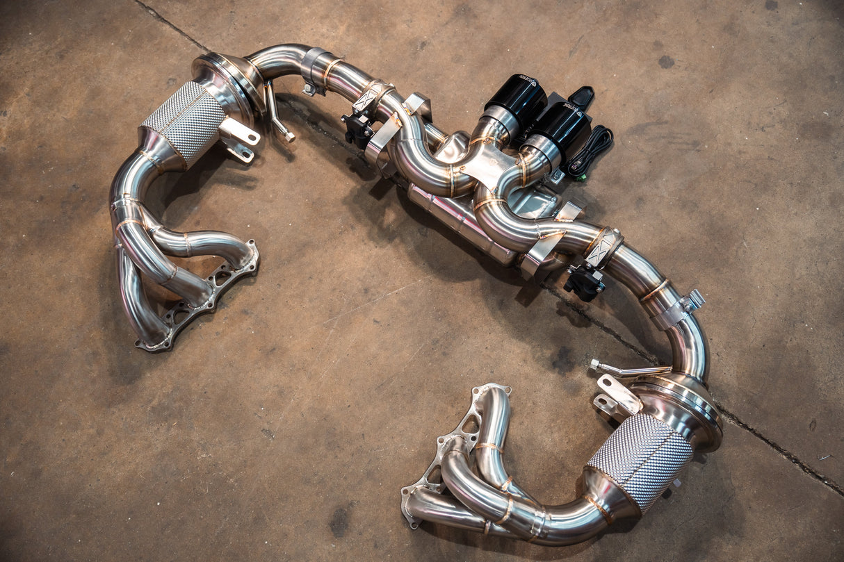 Valvetronic Valved Sport Exhaust System for Porsche 992 GT3/RS