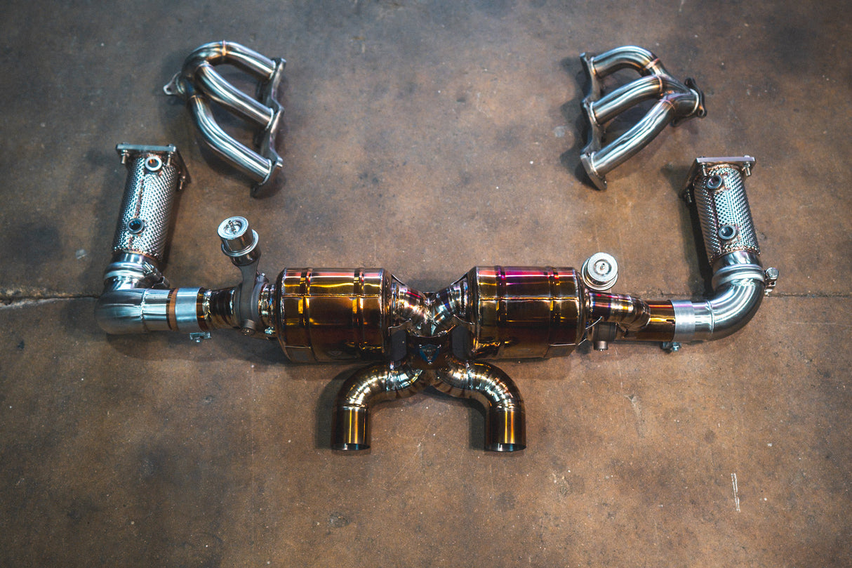 Valvetronic Valved Sport Exhaust System for Porsche 991.2 Carrera