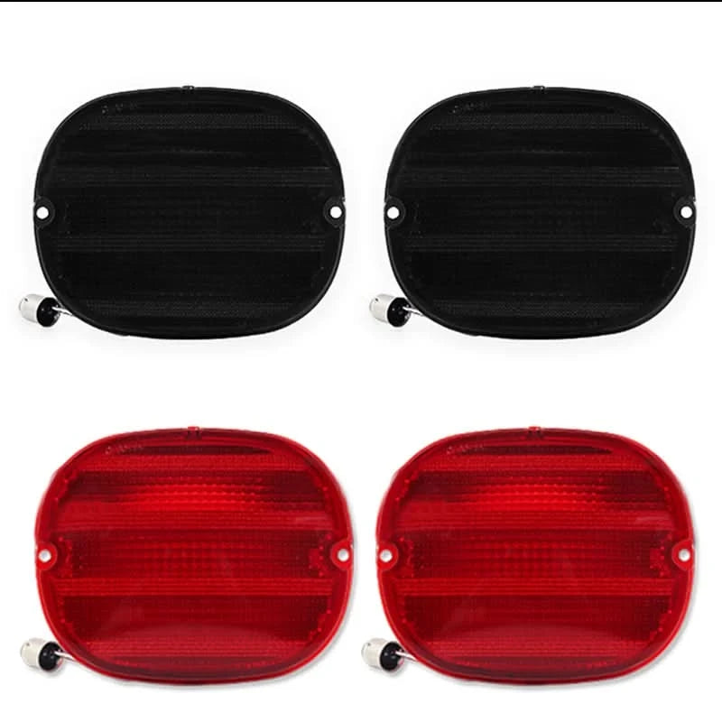 OE-Style Red LED Tail Light Kit for Chevrolet Corvette C4 1990–1996 | 4-Piece Rear Brake, Turn & Parking Lamp Set