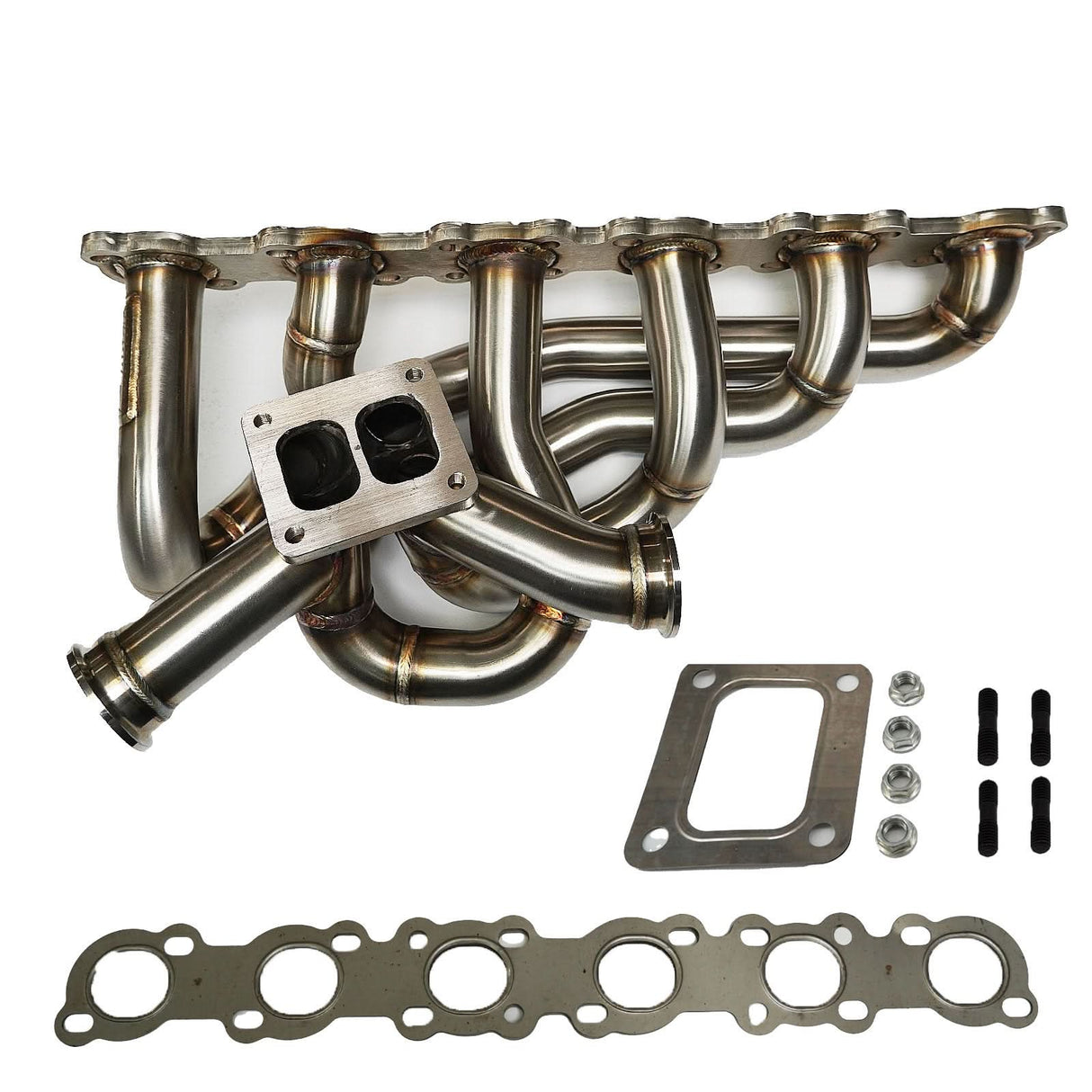 RB20 RB25 RB26 DET T4 Top Mount Turbo Manifold For Nissan GTR 44mm Twin Scroll