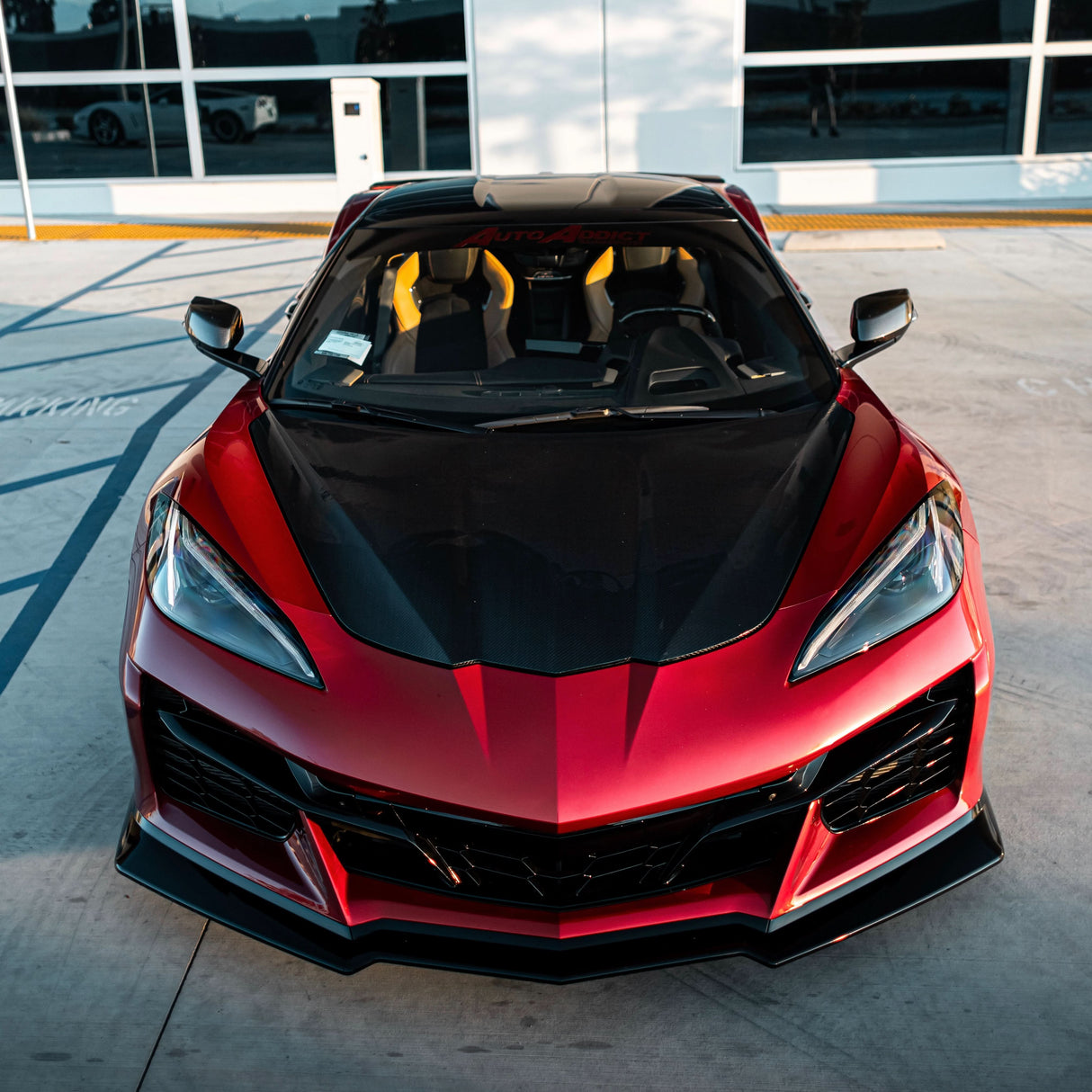2020-2024 Corvette C8 Stingray Z06 Track Package 15pcs Full Conversion Front Bumper Body Kit