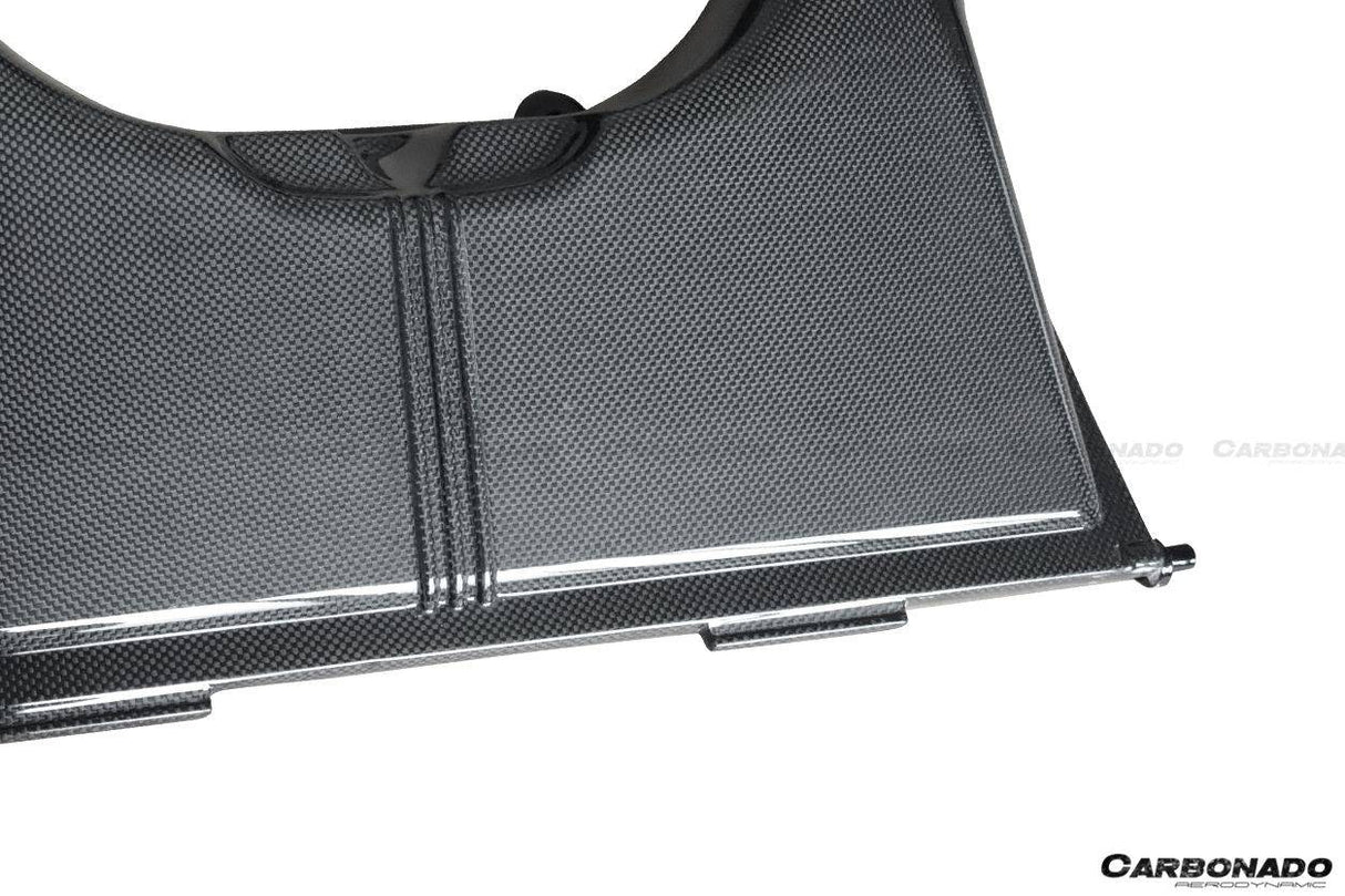 2015-2023 Ferrari Dry Carbon Fiber Airbox Carbonado (OE) Fits: F8, 488 GTB and Spider, 488 Pista, 488 Pista Spider