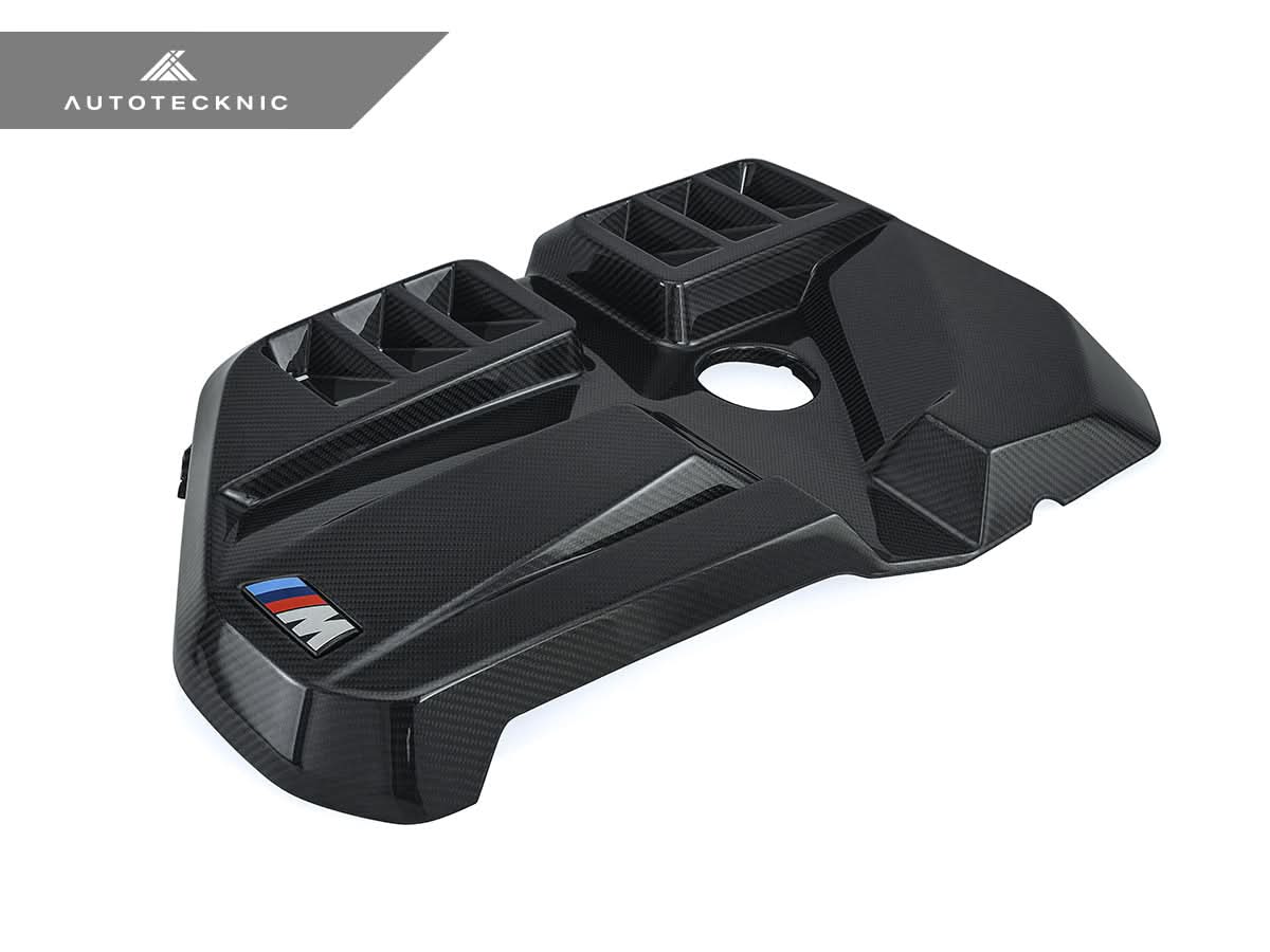 AutoTecknic Dry Carbon Fiber Engine Cover - BMW G87 M2