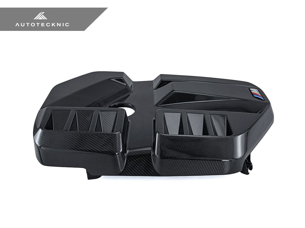 AutoTecknic Dry Carbon Fiber Engine Cover - BMW G87 M2