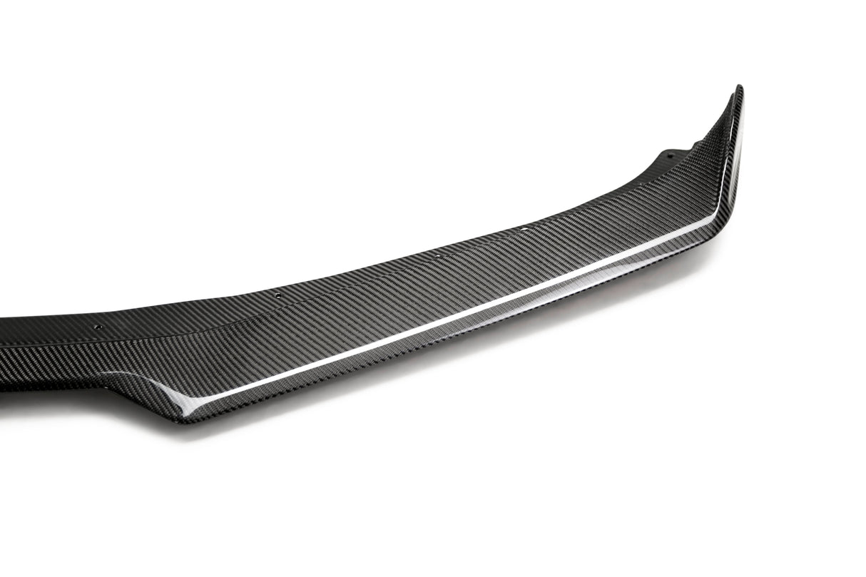 2016-2024 CHEVROLET CAMARO SS TYPE-OE CARBON FIBER UPPER FRONT CHIN SPOILER