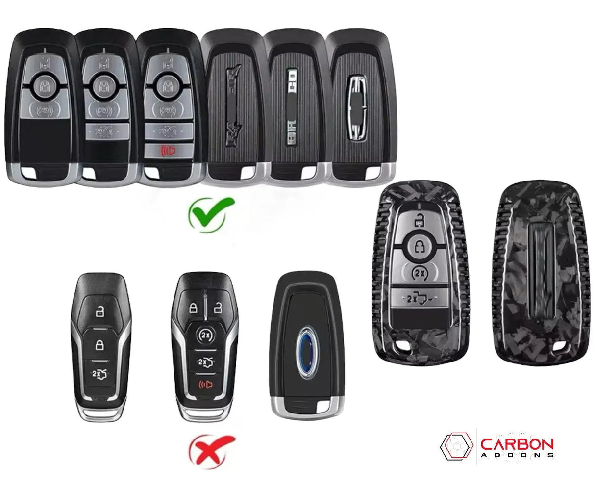 Raptor 2017-2024 Real Carbon Fiber Key Fob Cover