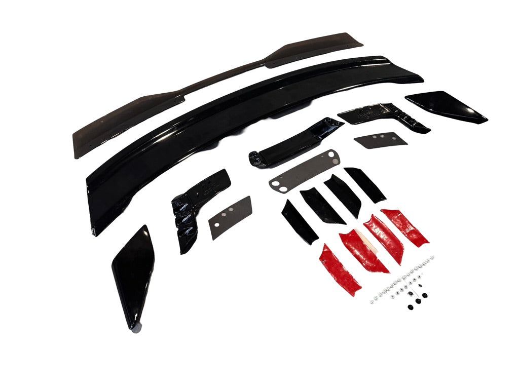 2015-2023 Ford Mustang S650 Style Dark Horse Spoiler Gloss Black ABS