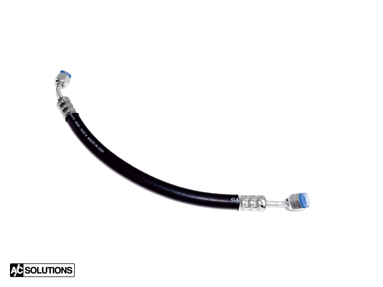 A/C Solutions BMW E30 High-Pressure Condenser Return Line (late model) (64538391041)