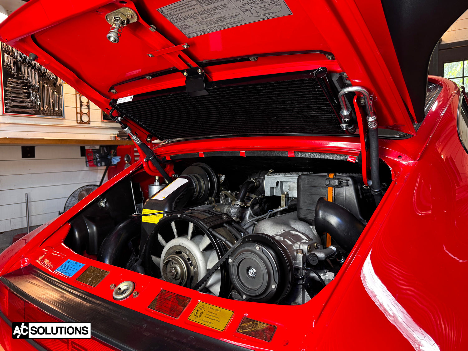 A/C Solutions x CSF 911 3.2 Carrera Rear Decklid Parallel Flow Condenser (91157305704)