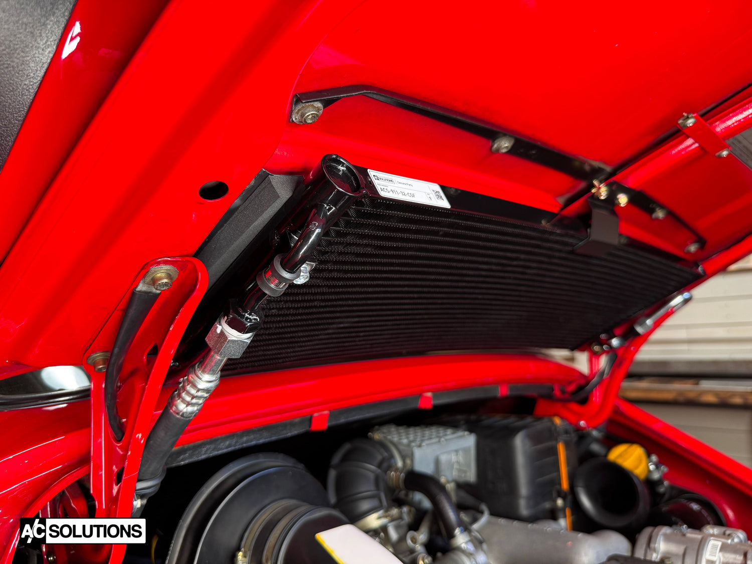 A/C Solutions x CSF 911 3.2 Carrera Rear Decklid Parallel Flow Condenser (91157305704)