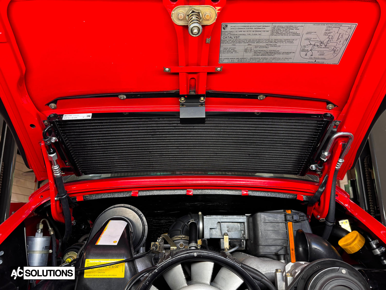A/C Solutions x CSF 911 3.2 Carrera Rear Decklid Parallel Flow Condenser (91157305704)