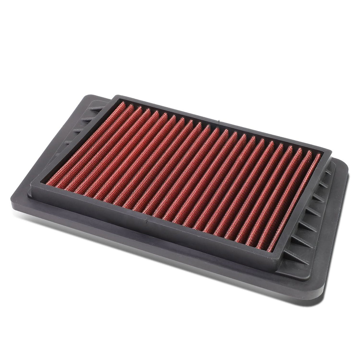 02-06 Jeep Liberty/Wrangler 2.4L High-Flow Engine Air Filter - Red