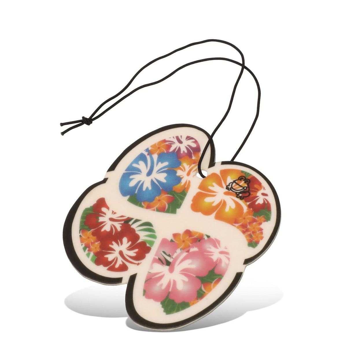 Tree Frog Lucky Leaf Aloha Air Freshener - 72mm x 78mm Squash
