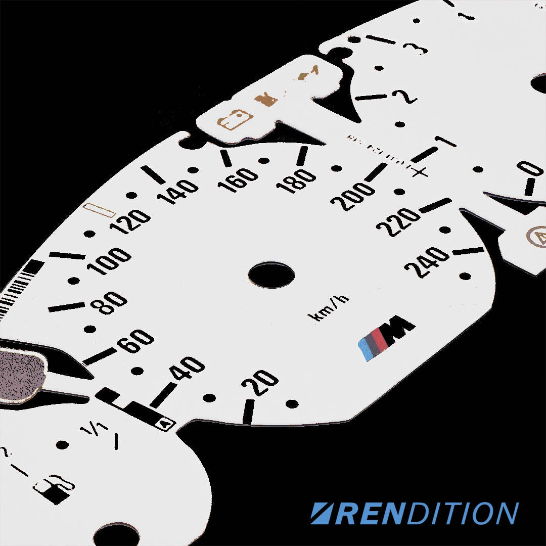 BMW E46 GAUGE FACE FOR M3 330 328 325 318 320 323 316 - K2 Industries