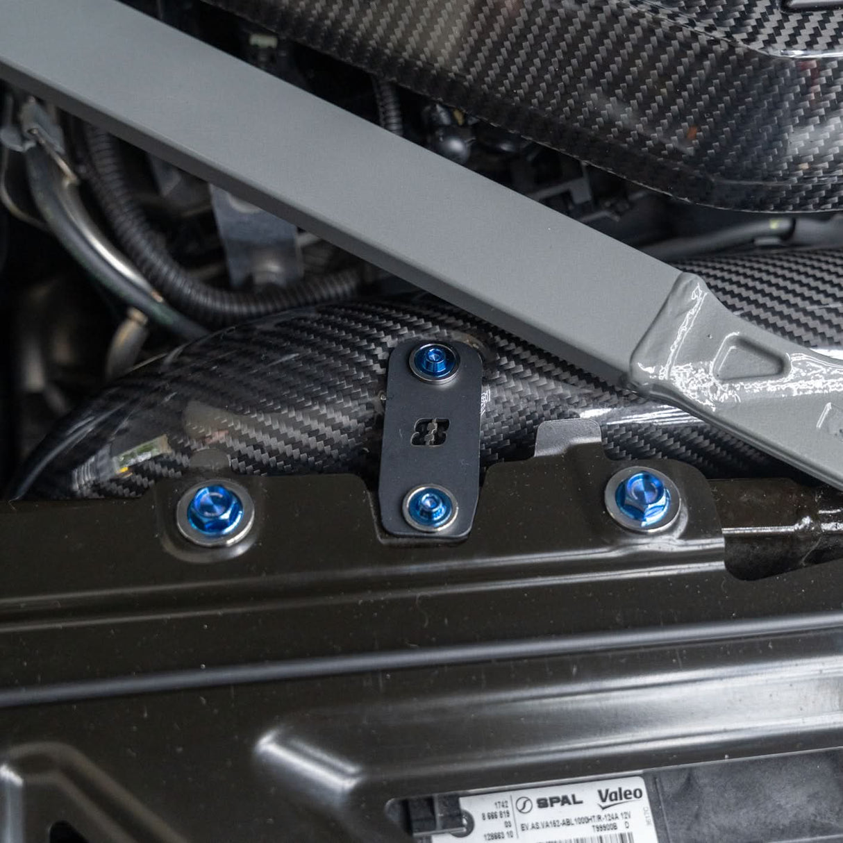 JDC Titanium Engine Bay Dress-Up Hardware Kit | 2021-2026 BMW M3/M4