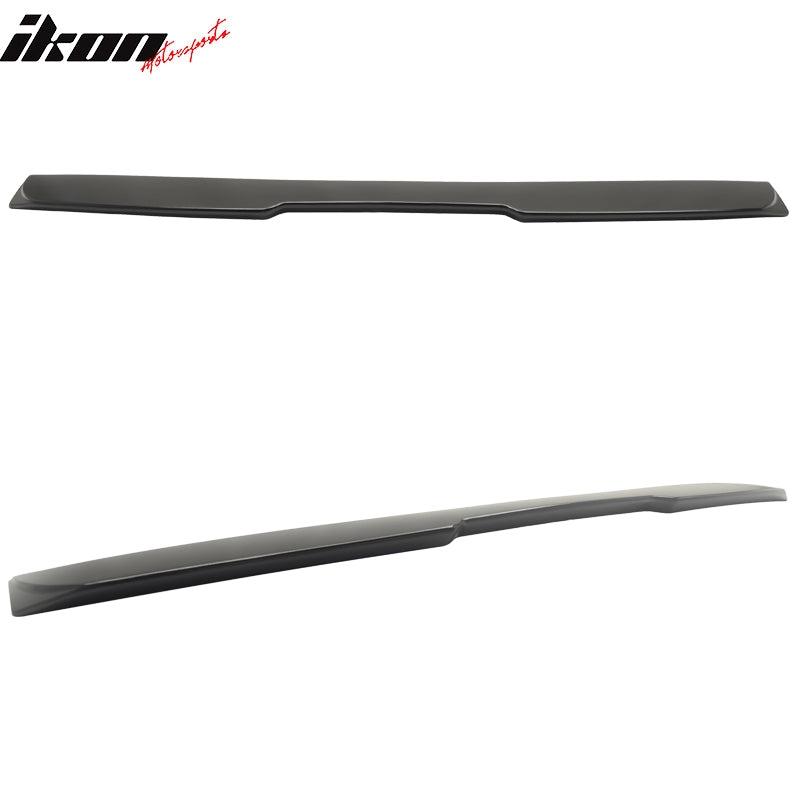 2004-2010 BMW E60 5 Series A Style Matte Black Roof Window Spoiler ABS