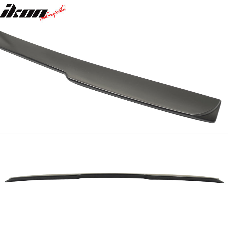 2004-2010 BMW E60 5 Series A Style Matte Black Roof Window Spoiler ABS