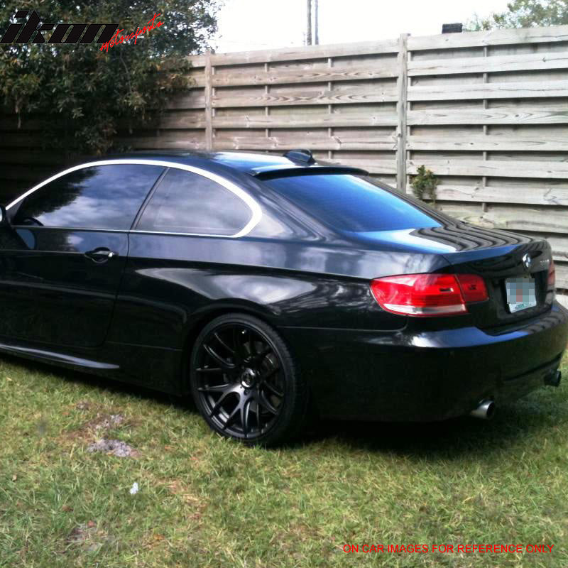 2007-2013 BMW E92 Coupe AC-S Style Matte Black Roof Spoiler Wing ABS