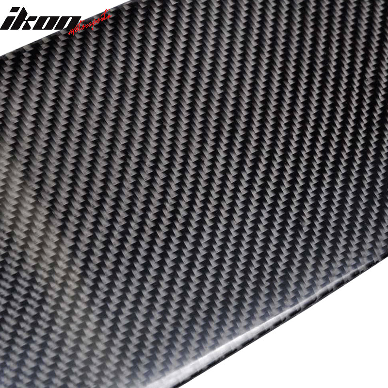 2011-2016 BMW F10 5-Series H Style Carbon Fiber Rear Roof Spoiler Wing