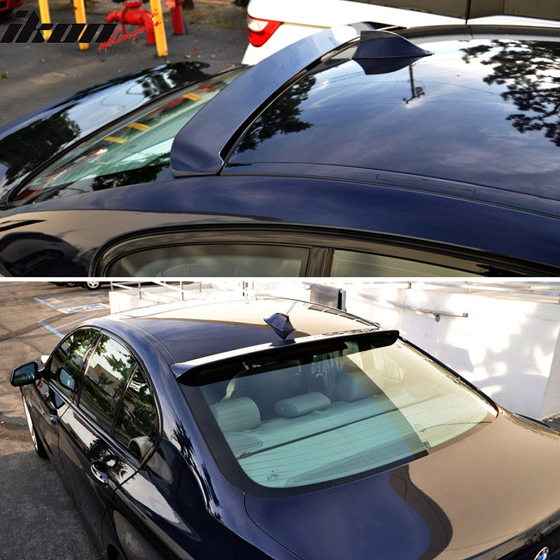 2011-2016 BMW F10 5 Series Sedan H Style Unpainted Roof Spoiler ABS