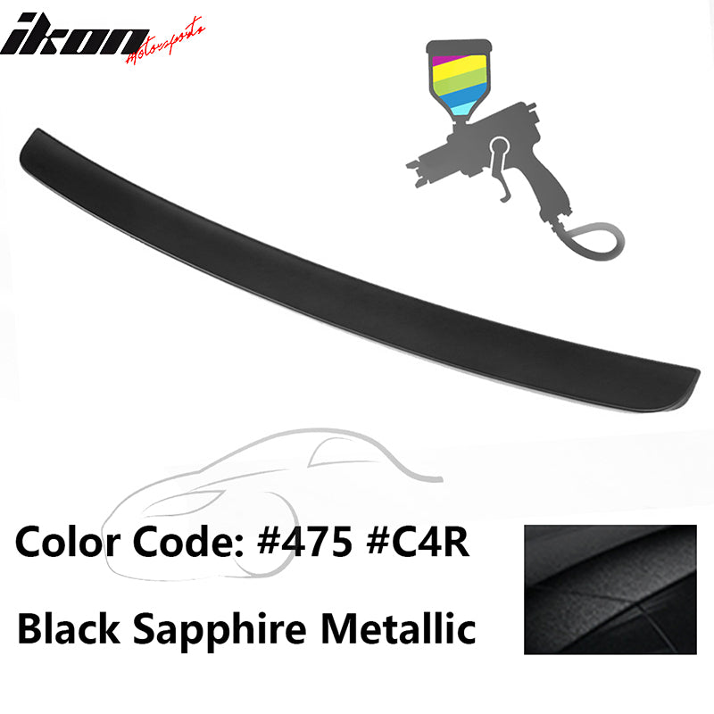 2014-2018 BMW F15 X5 MP Style Painted ABS Rear Roof Spoiler Wing