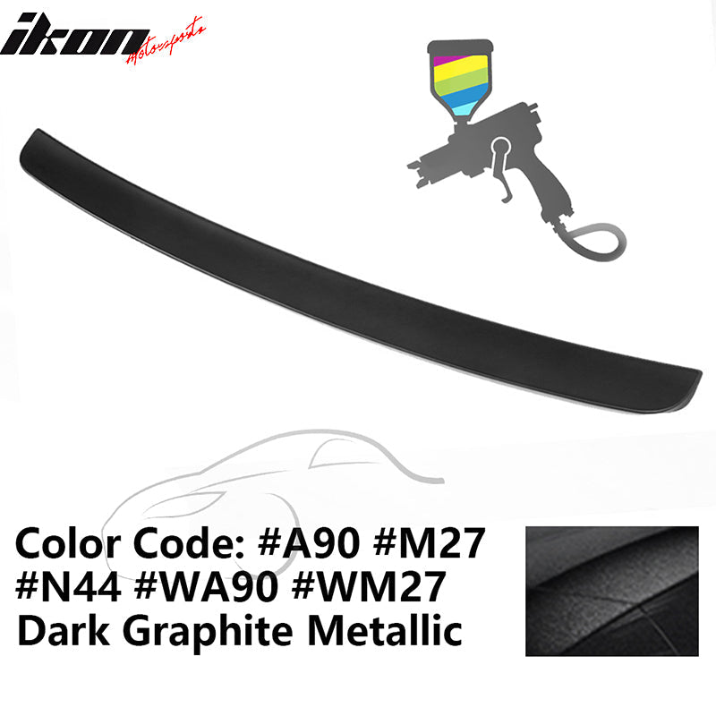 2014-2018 BMW F15 X5 MP Style Painted ABS Rear Roof Spoiler Wing