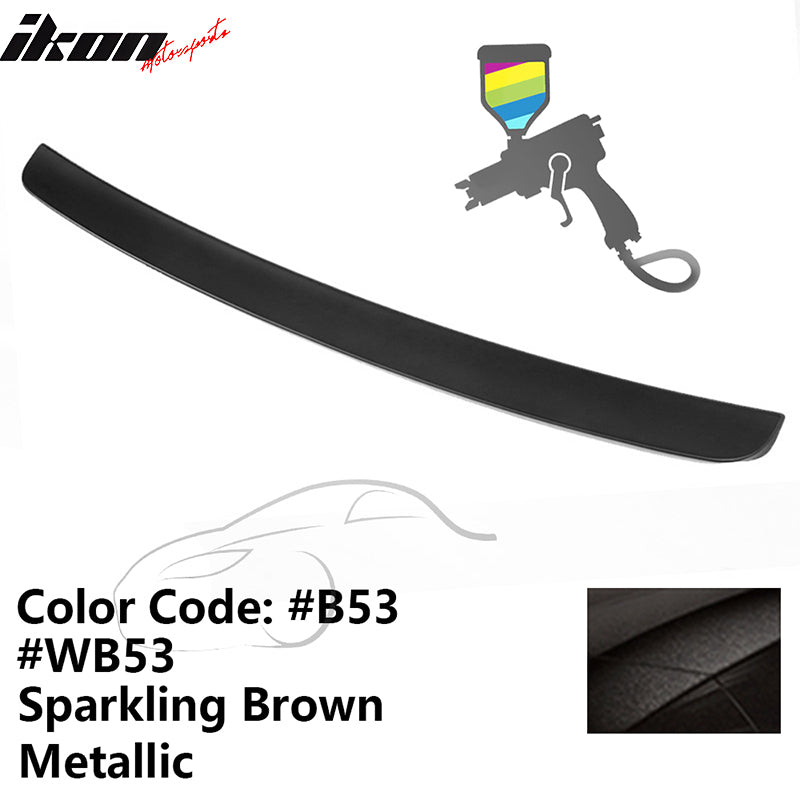 2014-2018 BMW F15 X5 MP Style Painted ABS Rear Roof Spoiler Wing