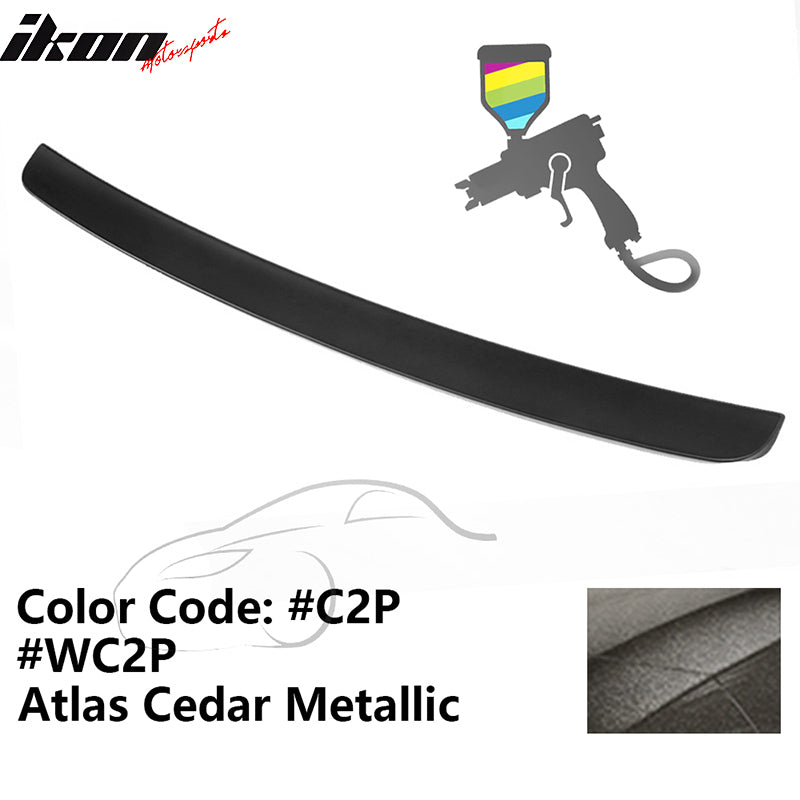 2014-2018 BMW F15 X5 MP Style Painted ABS Rear Roof Spoiler Wing