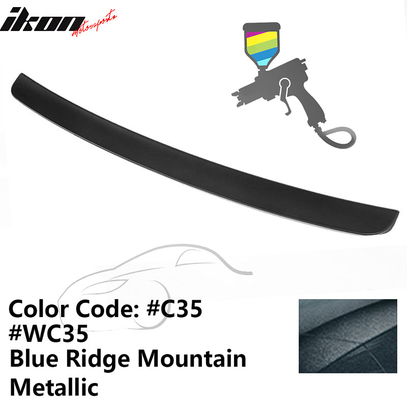 2014-2018 BMW F15 X5 MP Style Painted ABS Rear Roof Spoiler Wing