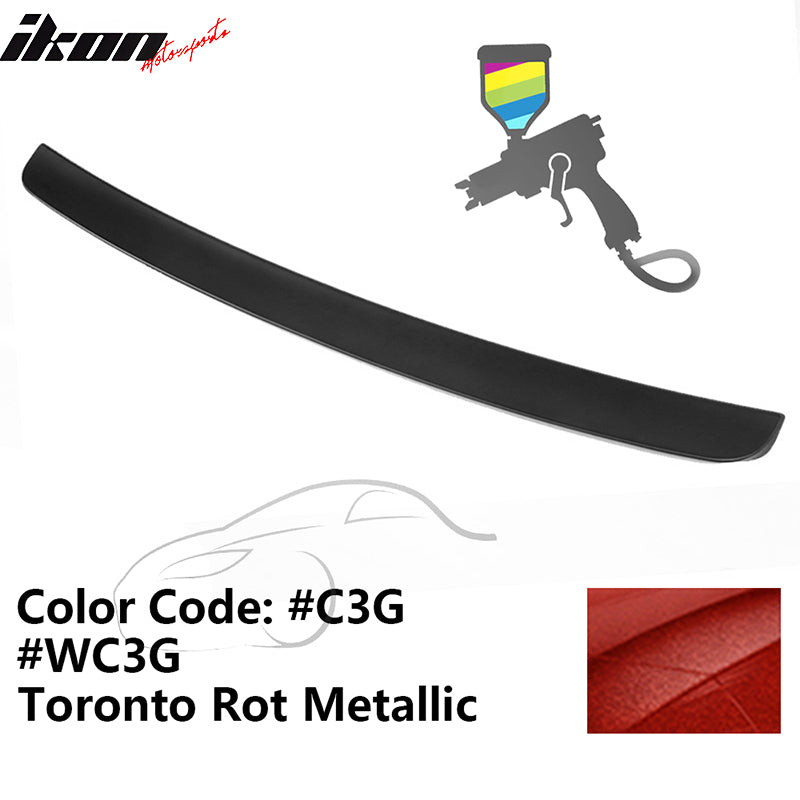 2014-2018 BMW F15 X5 MP Style Painted ABS Rear Roof Spoiler Wing