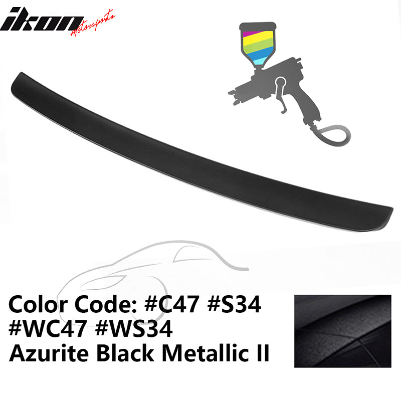 2014-2018 BMW F15 X5 MP Style Painted ABS Rear Roof Spoiler Wing